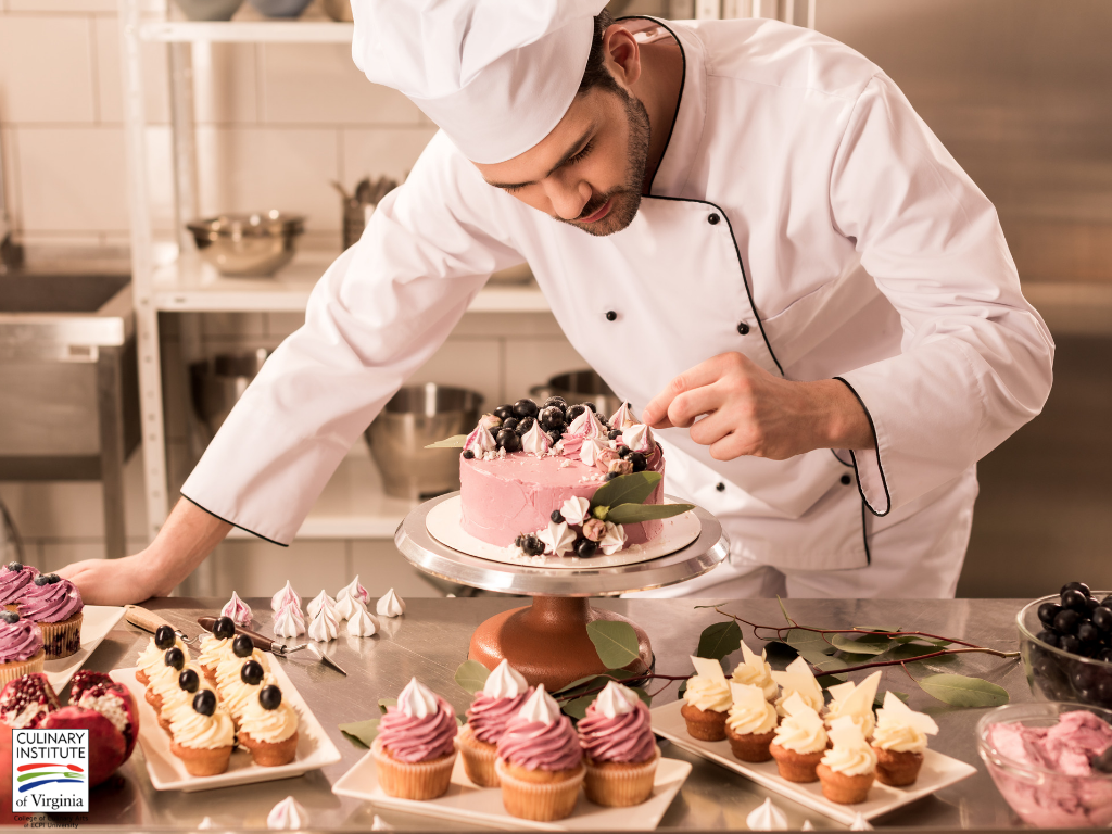 Pastry Chef Pack A Cake On A Table With Other Cakes In The Bakery. Stock  Photo, Picture and Royalty Free Image. Image 126666658.